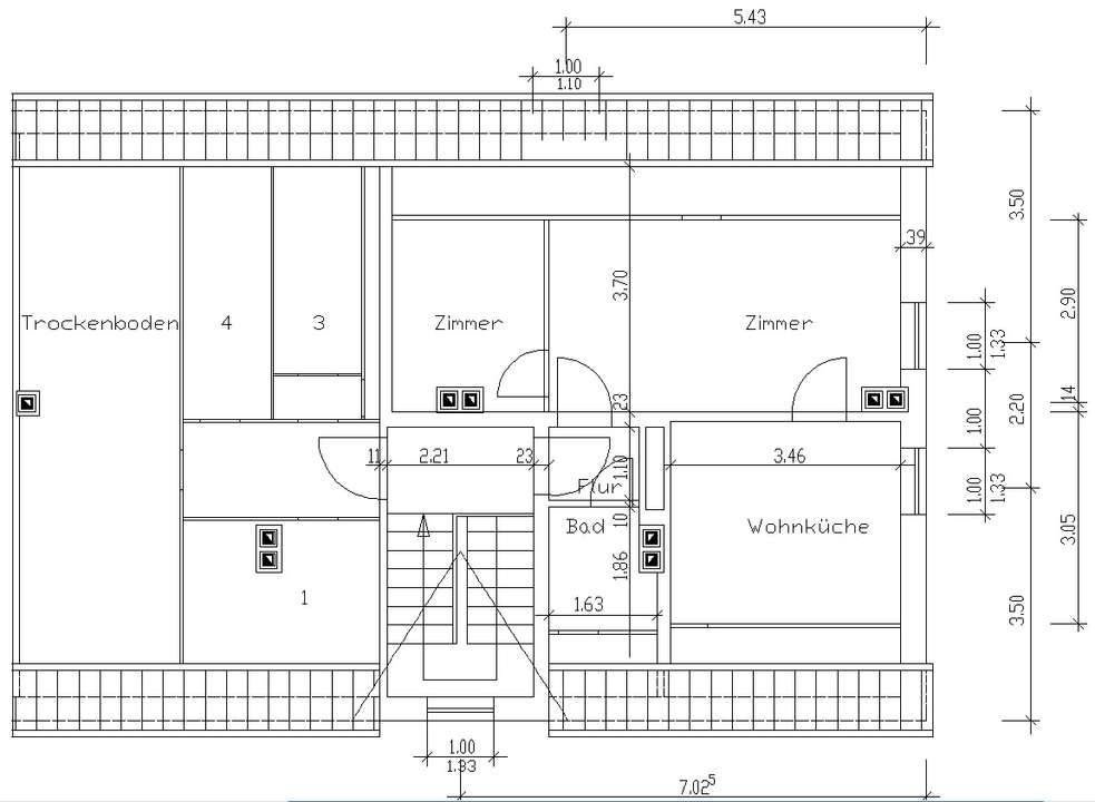 Sehr schöne 1,5 Zimmer Dachgeschoss Wohnung in der Selenter Straße - Foto 3